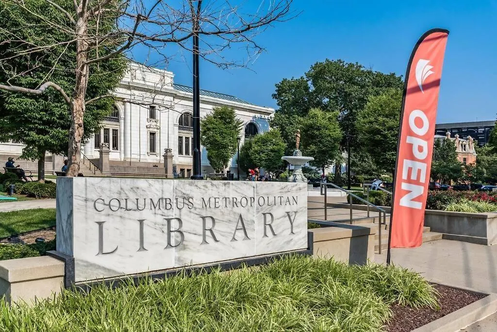 Designer 1-Bed Haven Near Downtown! Pets Welcome! Columbus Apartmán